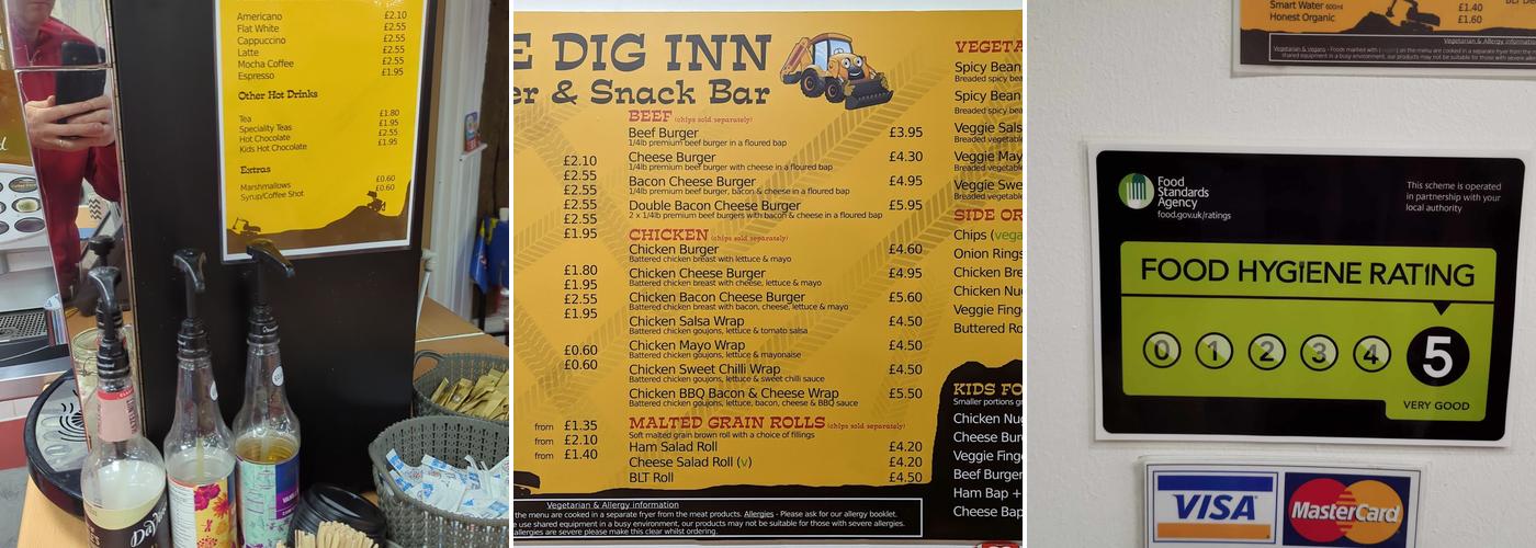 The Dig Inn Menu