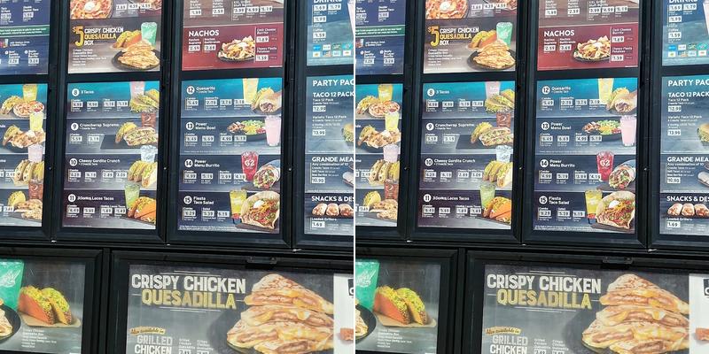 Taco Bell Menu