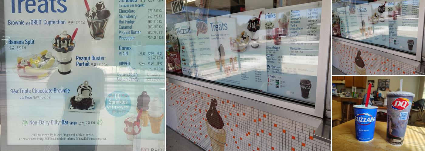 Dairy Queen (Treat) Menu