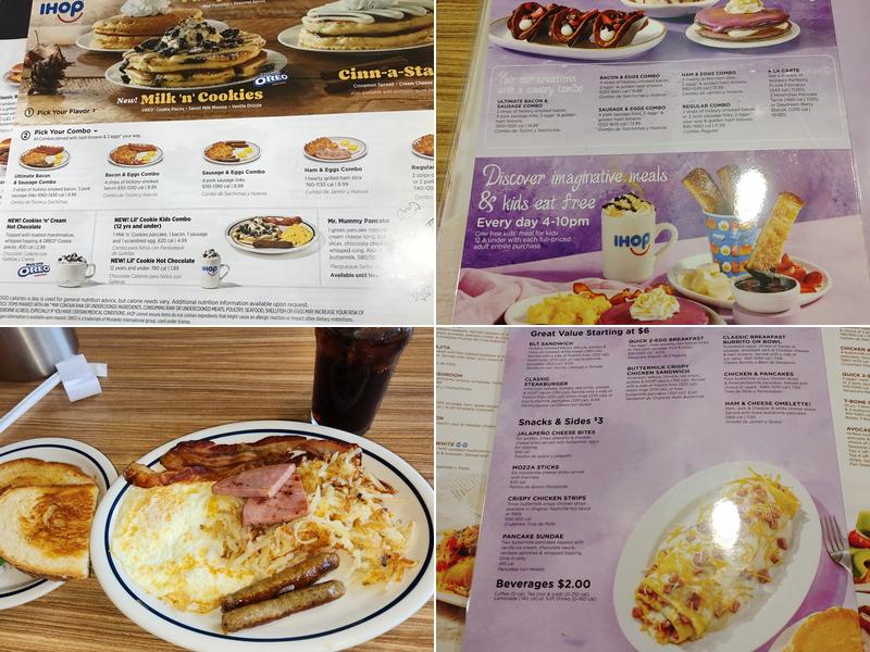 IHOP Menu