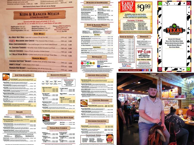 Texas Roadhouse Menu