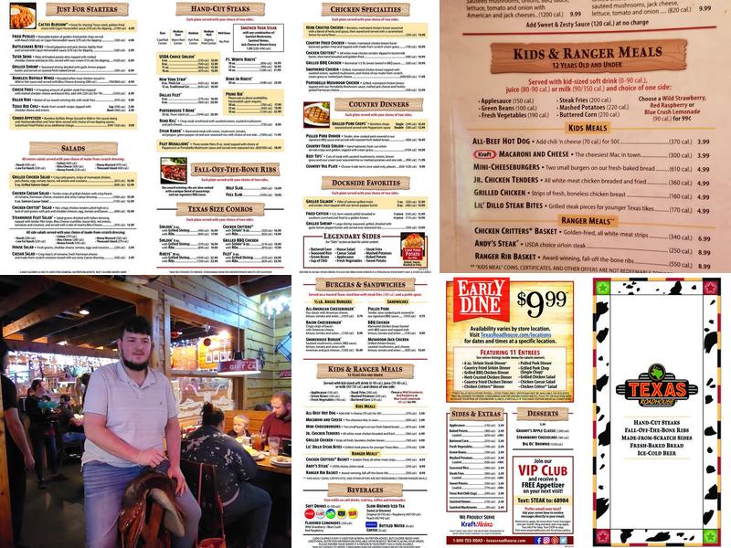 Texas Roadhouse Menu