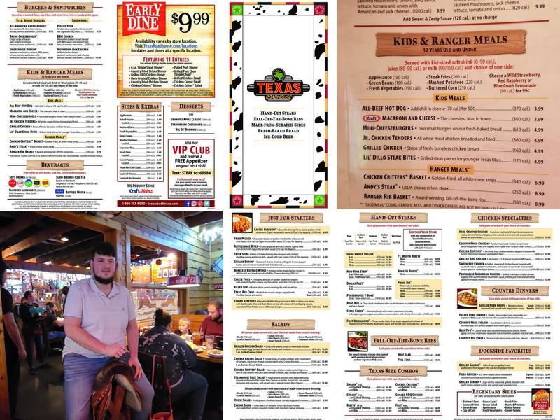 Texas Roadhouse Menu