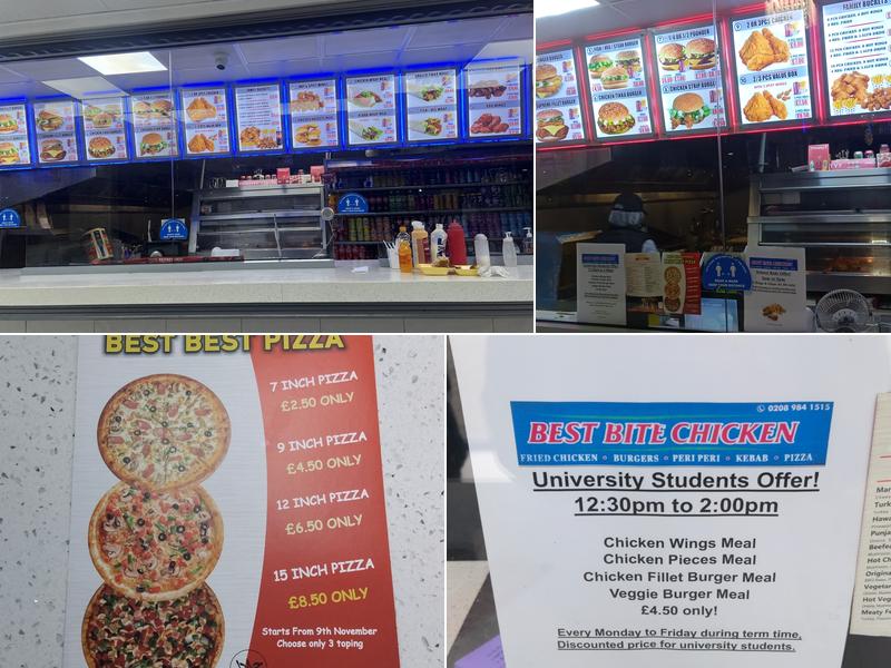 Best Bite Chicken Menu