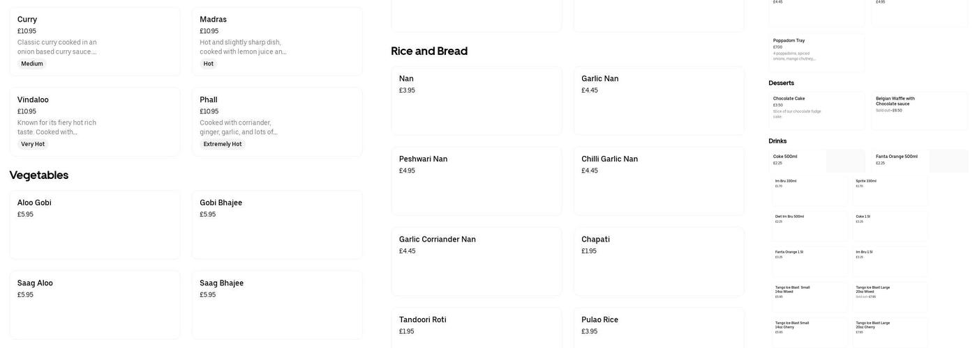 Kebab Mahal - DALKEITH Menu