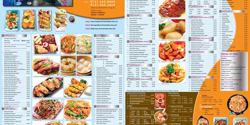 YourKitchen Menu