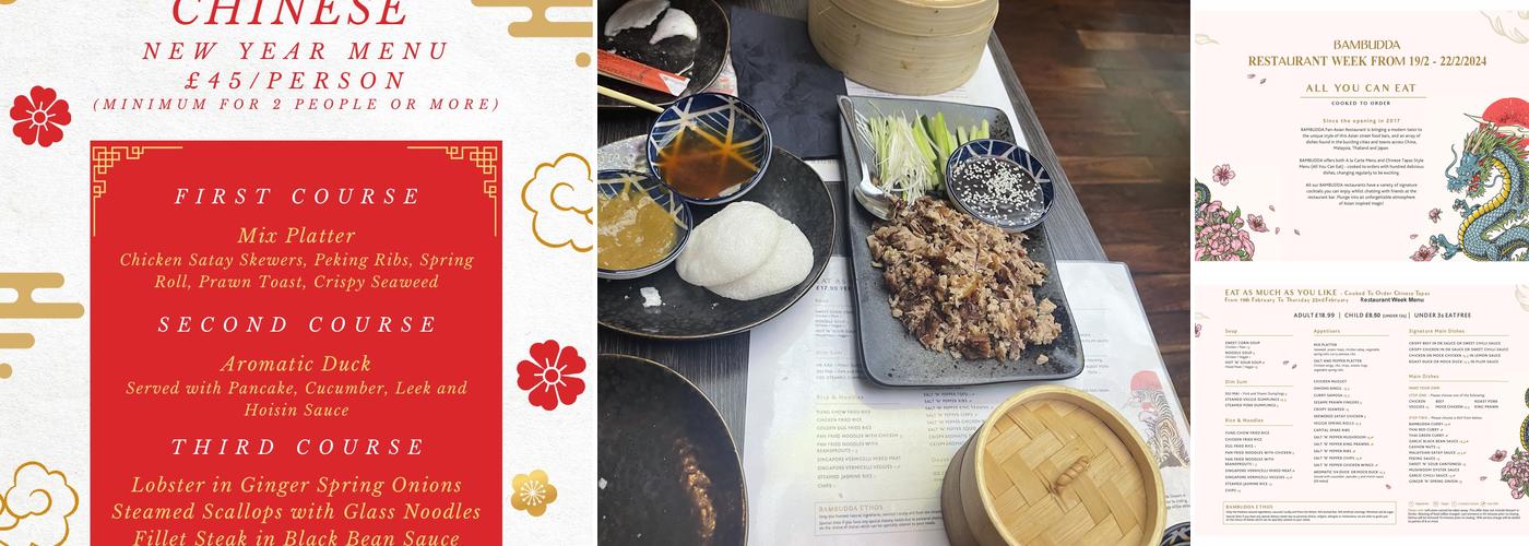 Bambudda Darlington Menu