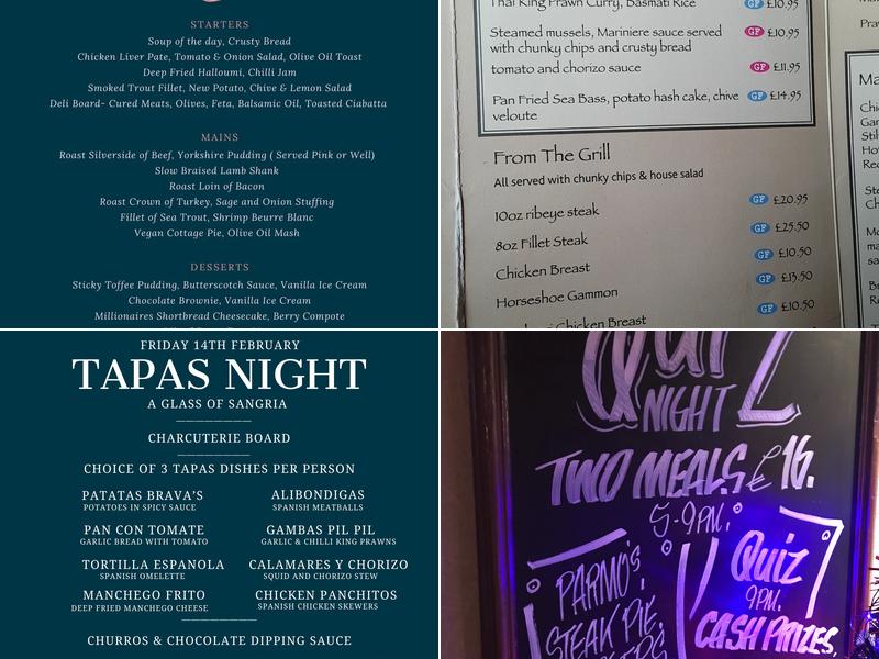 The Fox & Hounds Neasham Menu