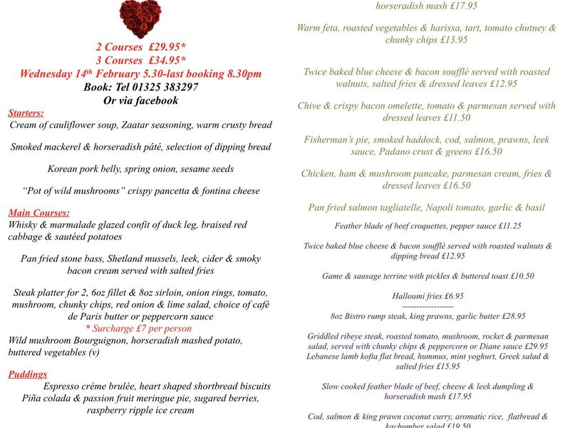 Imperial Express Menu