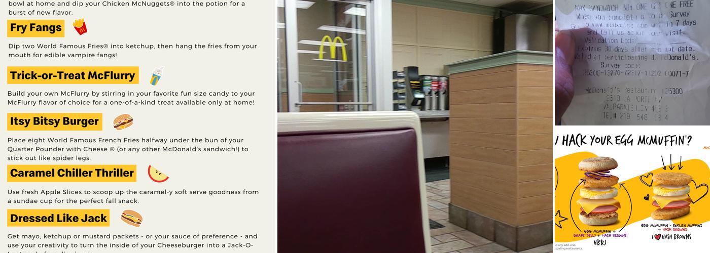 McDonald's Menu