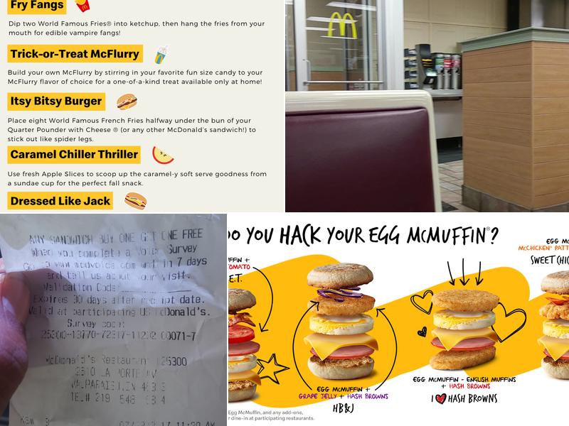 McDonald's Menu