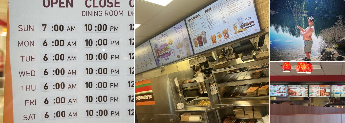 Burger King Menu