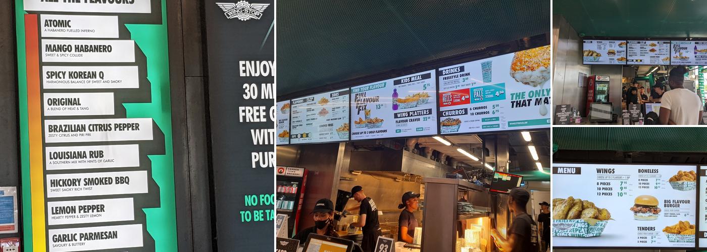 Wingstop Menu