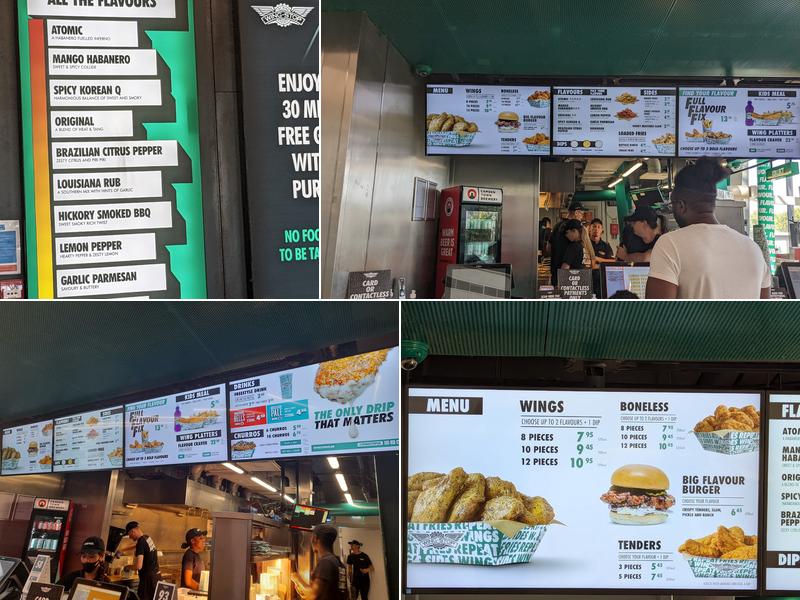 Wingstop Menu