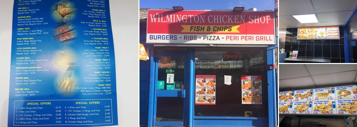 WILMINGTON CHICKEN SHOP FISH AND CHIPS Menu