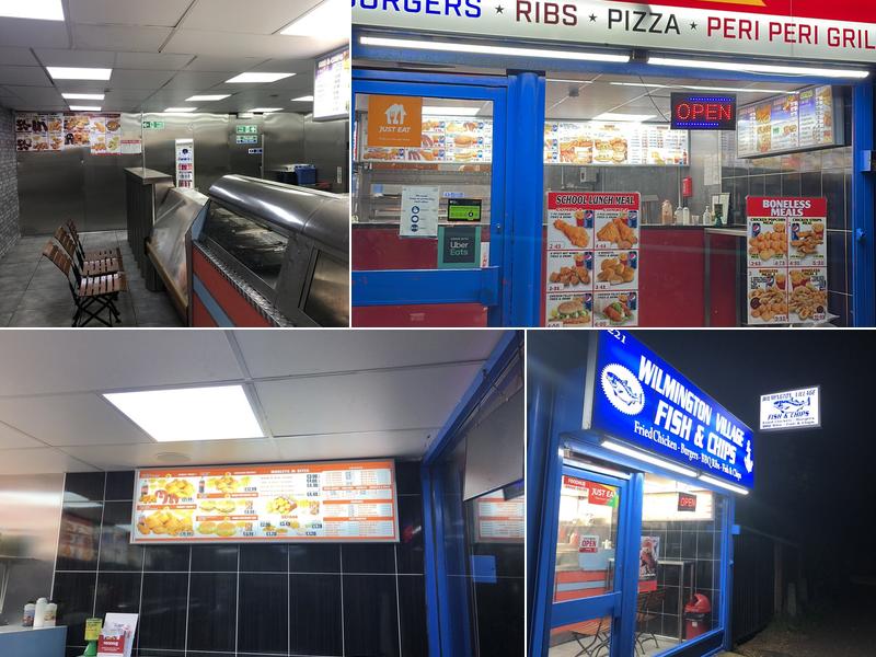 WILMINGTON CHICKEN SHOP FISH AND CHIPS