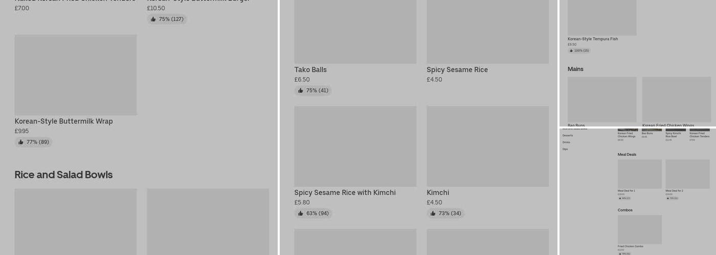 Dart Fried Chicken Menu