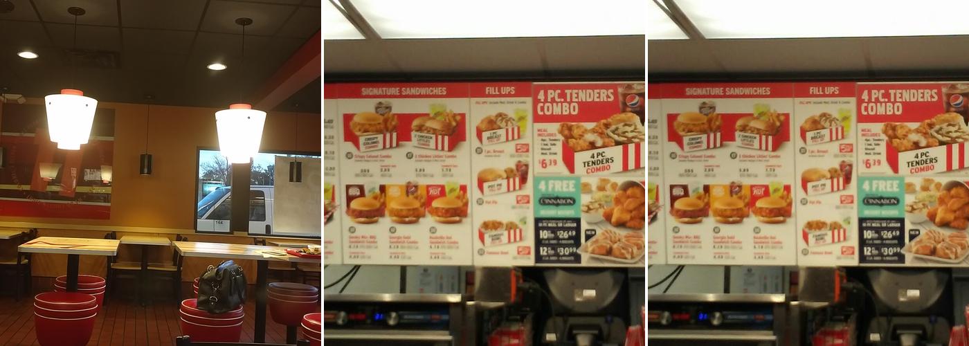 KFC Menu