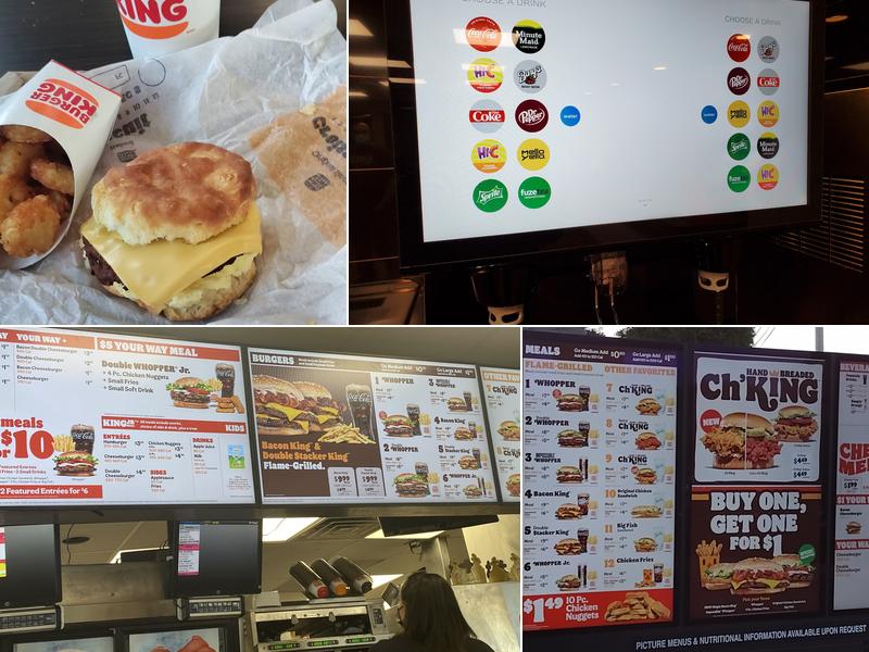Burger King Menu