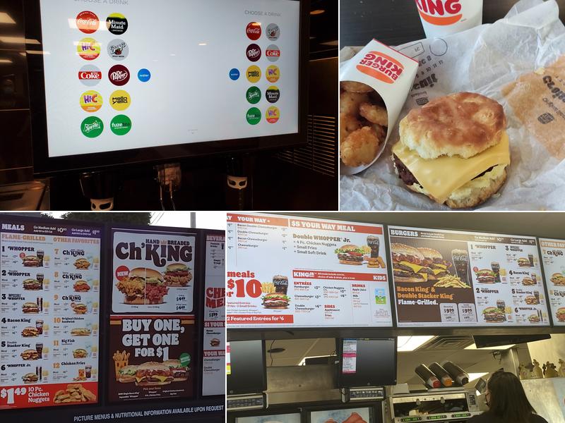 Burger King Menu