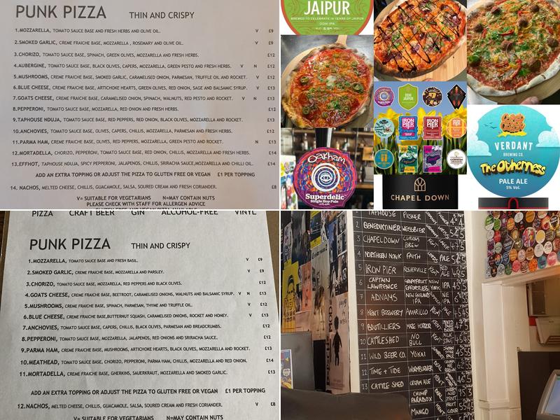 Taphouse Beer Cafe Menu