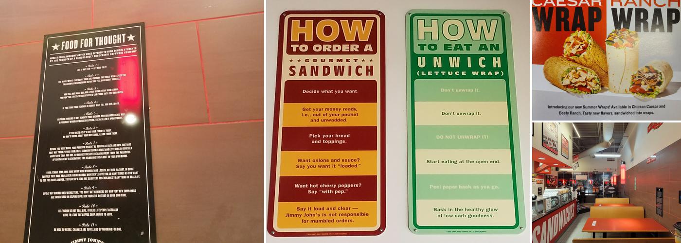 Jimmy John's Menu