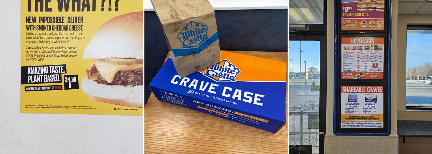 White Castle Menu