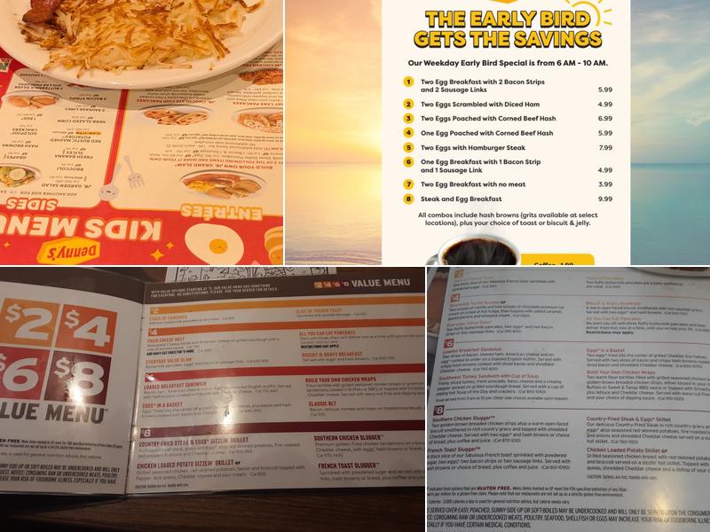 Denny's Menu