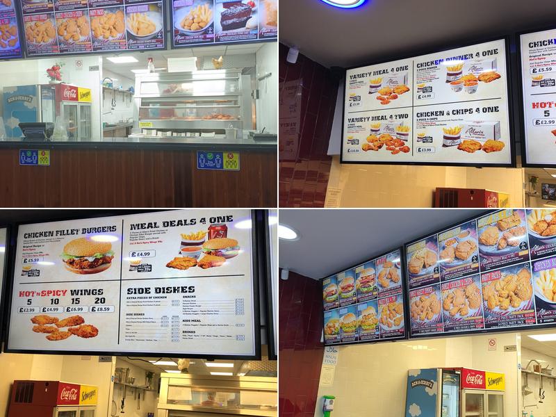 Allens Fried Chicken Menu