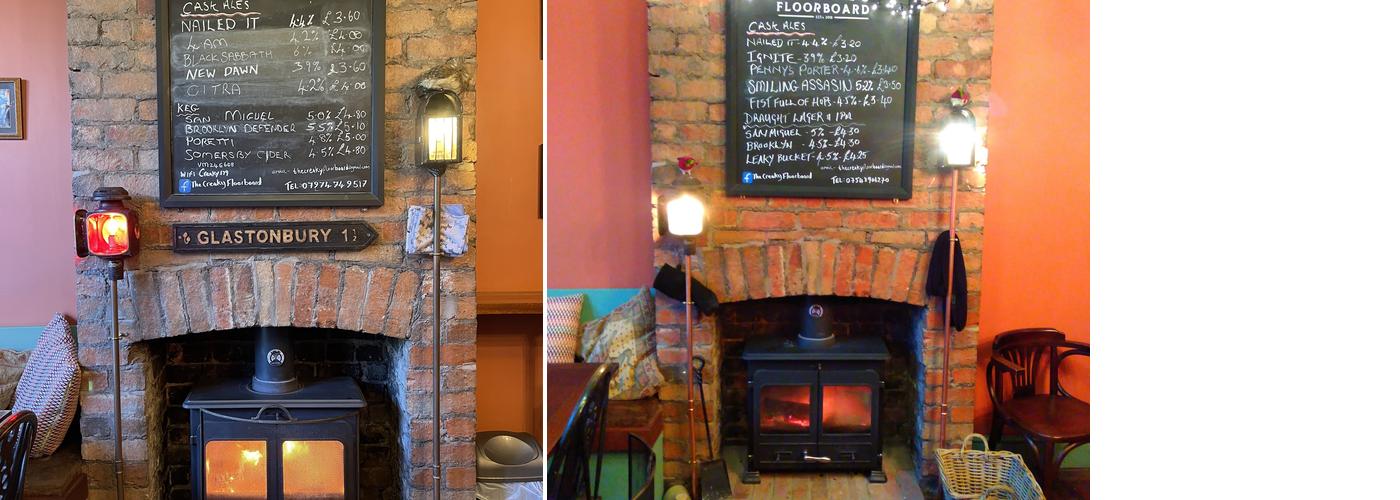 The Creaky Floorboard Menu