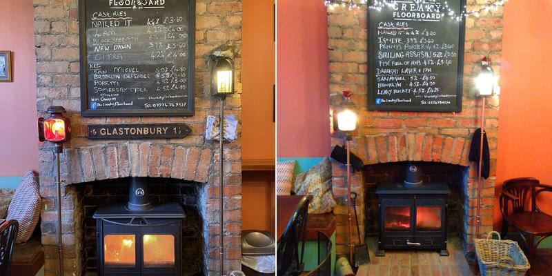 The Creaky Floorboard Menu