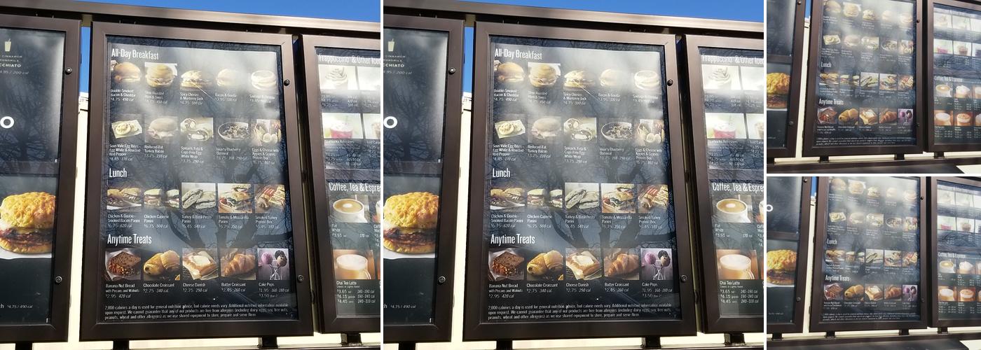 Starbucks Menu