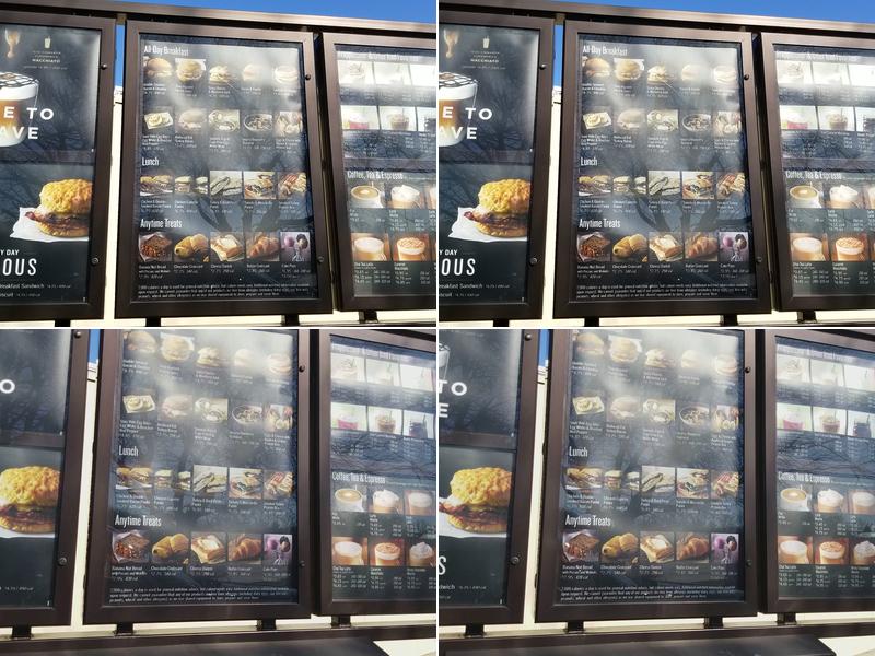 Starbucks Menu