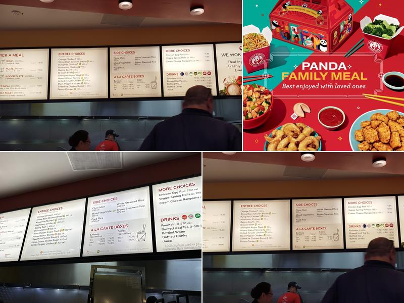 Panda Express Menu