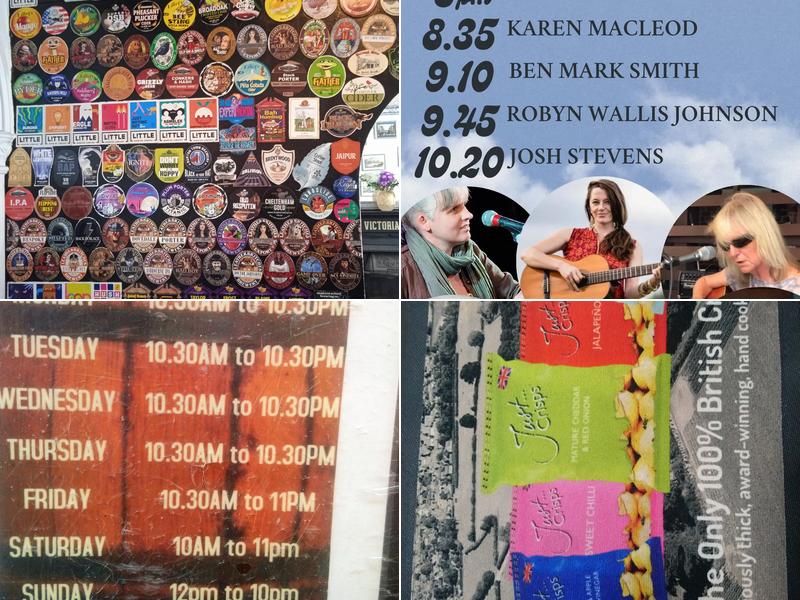 The Victoria Inn Menu