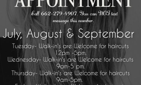 ThraSHEARS STYLIN' Salon LLC. 447 cr. 989 J.P.Coleman state park road, Co Rd 989, Iuka Mississippi 38852