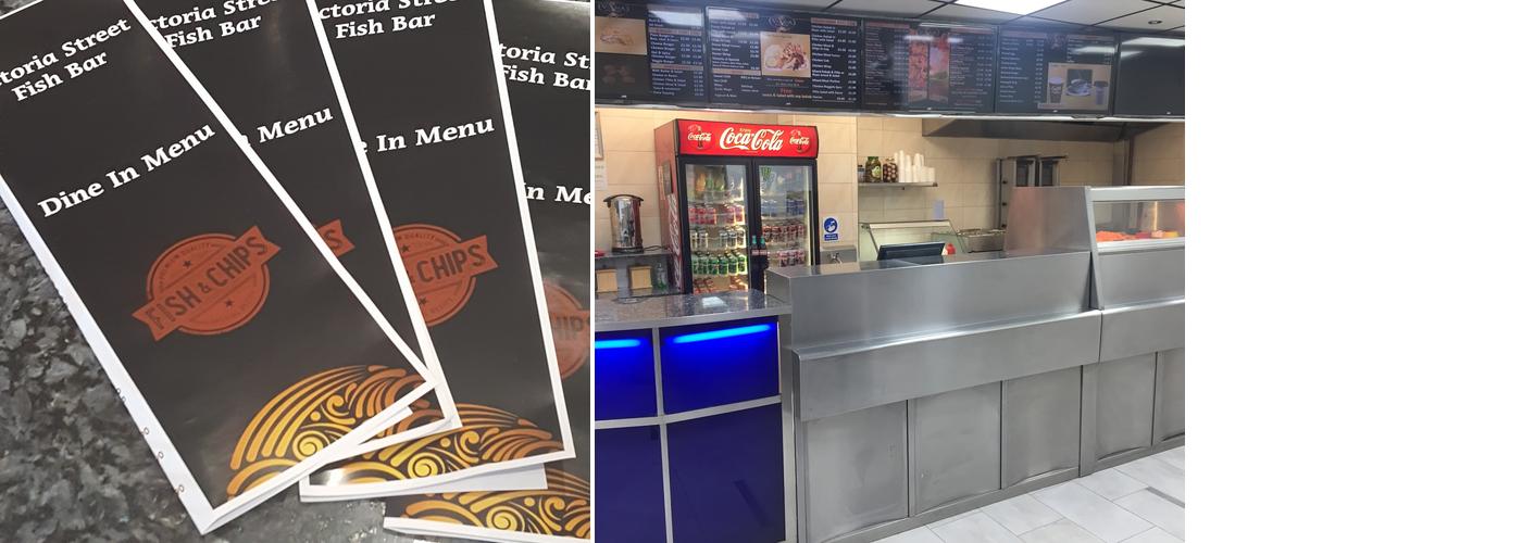 Victoria Fish Bar Menu