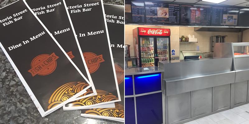 Victoria Fish Bar Menu