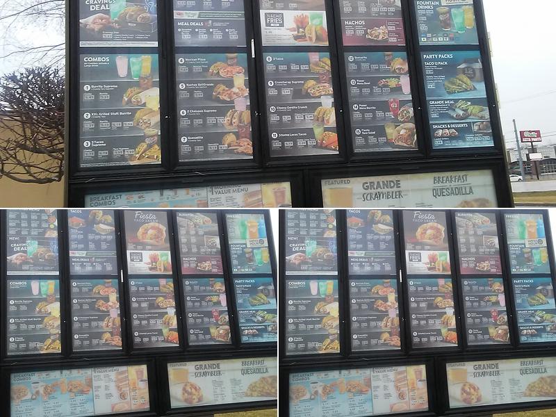 Taco Bell Menu