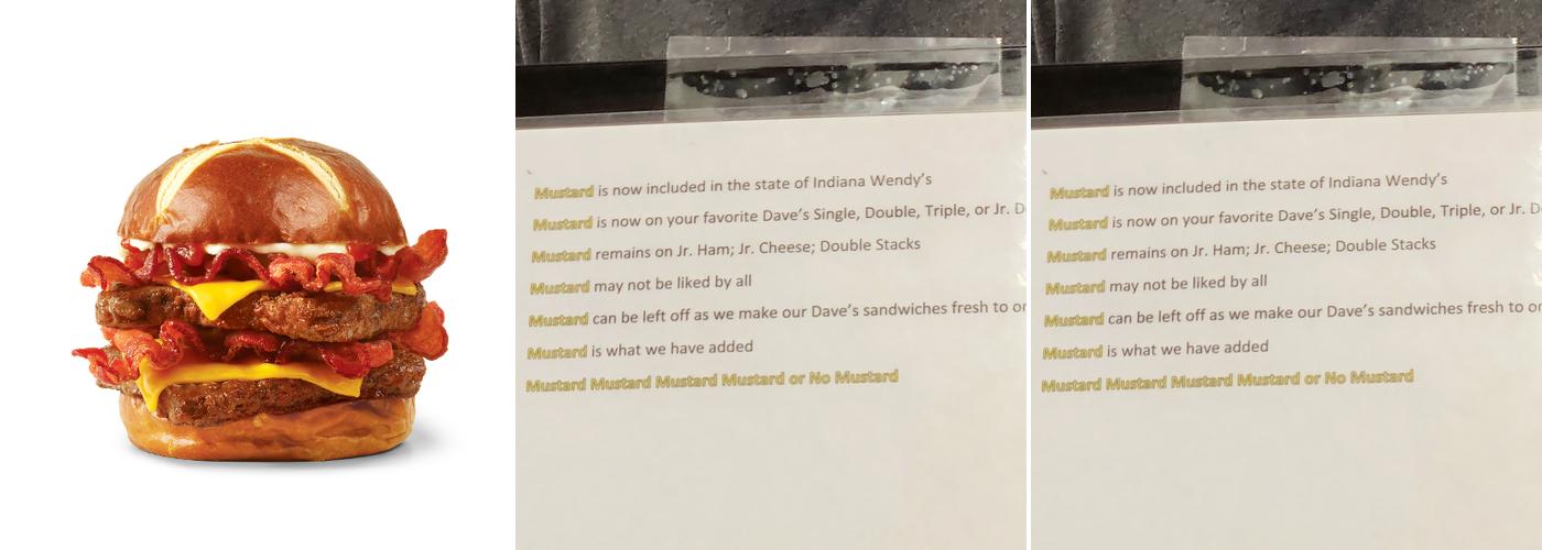 Wendy's Menu
