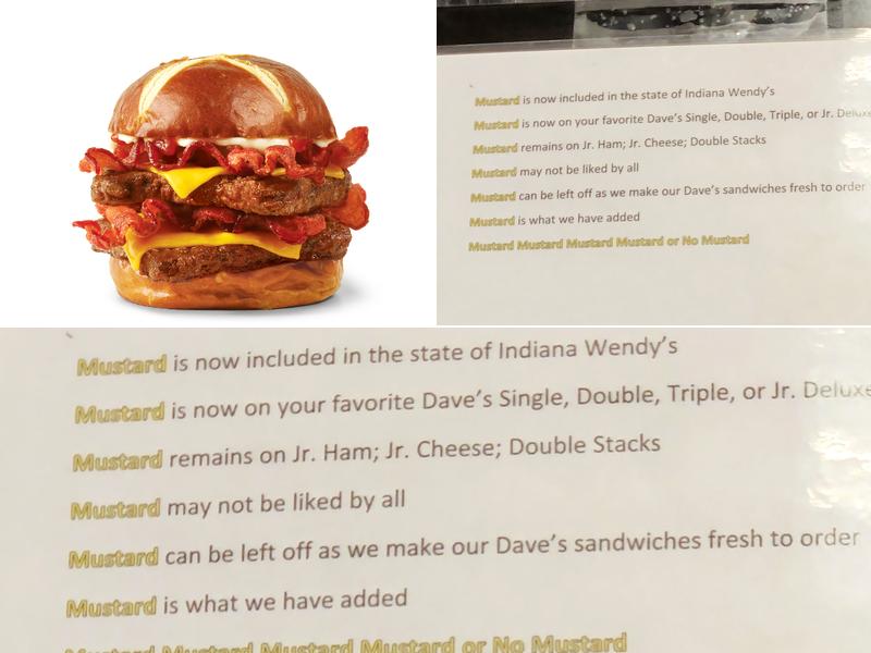 Wendy's Menu