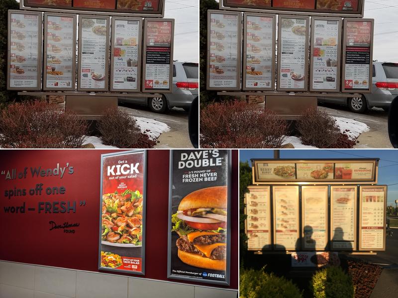 Wendy's Menu