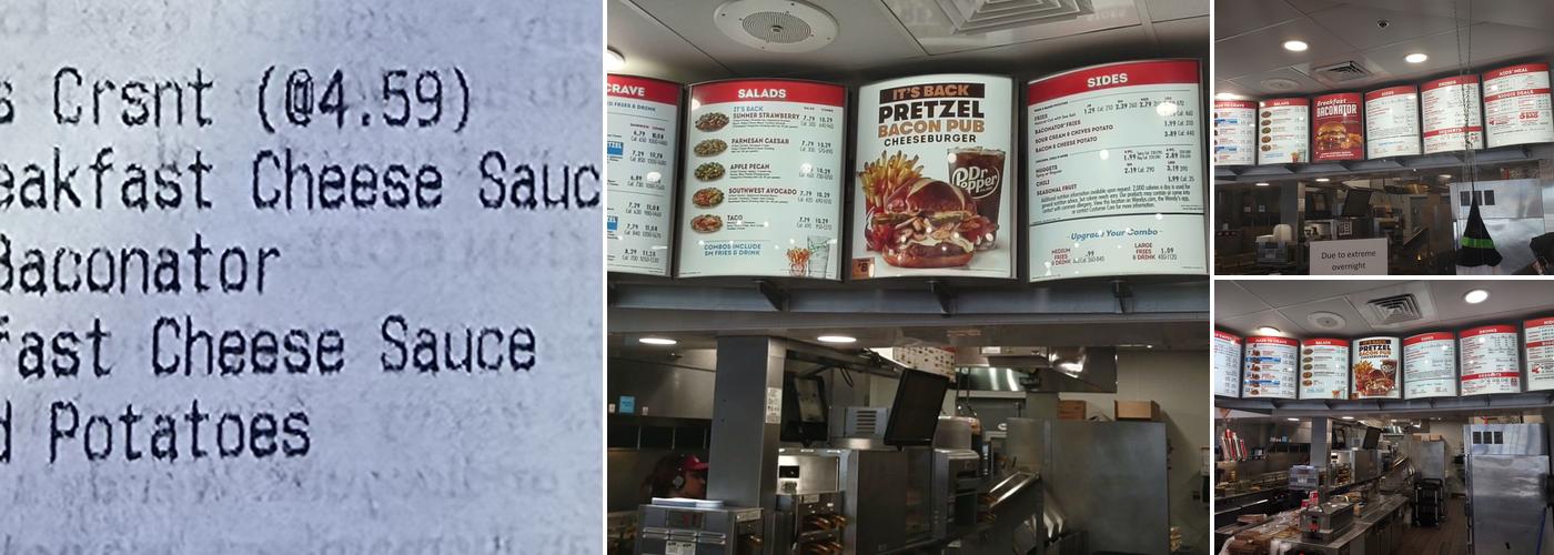 Wendy's Menu