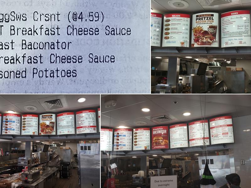 Wendy's Menu
