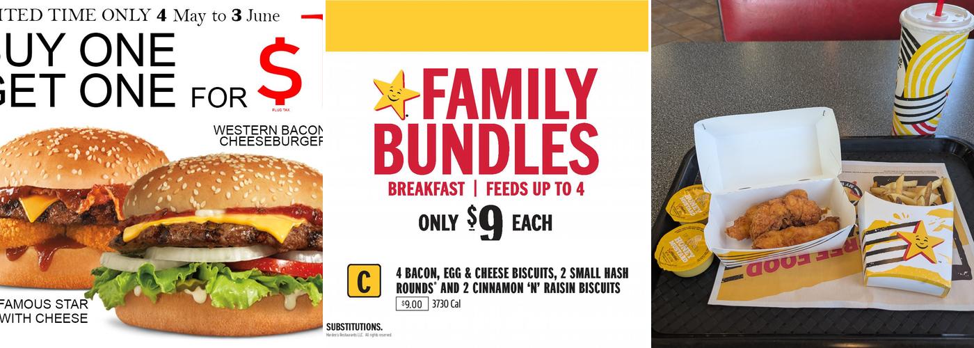 Hardee's Menu