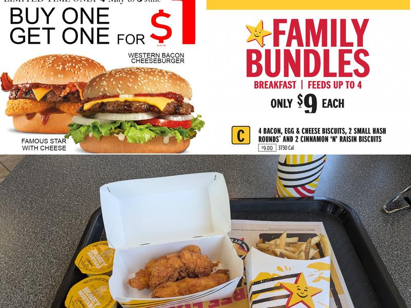 Hardee's Menu