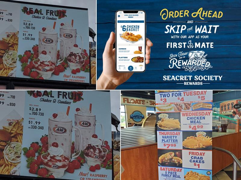 Long John Silver's | A&W Menu