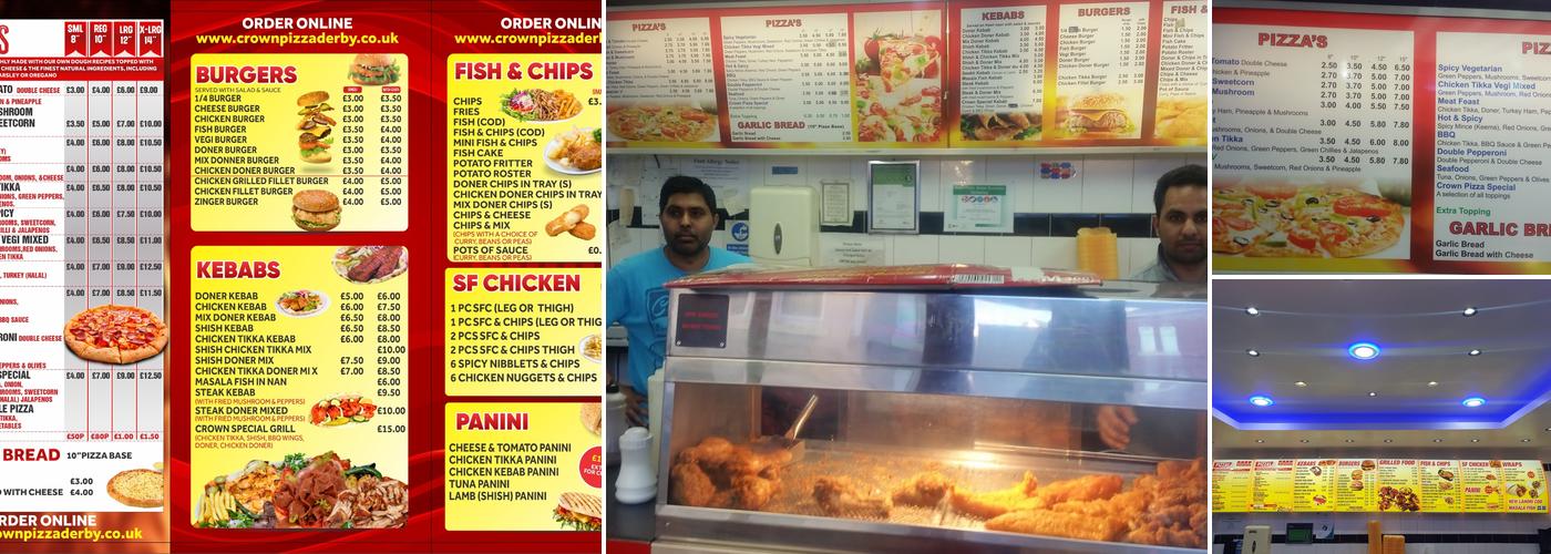 Crown Pizza Menu