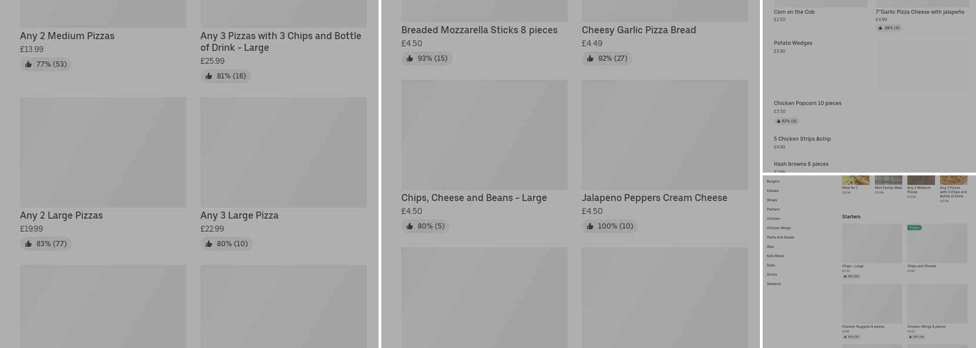 Hot Pizza and Chicken (Normanton) Menu