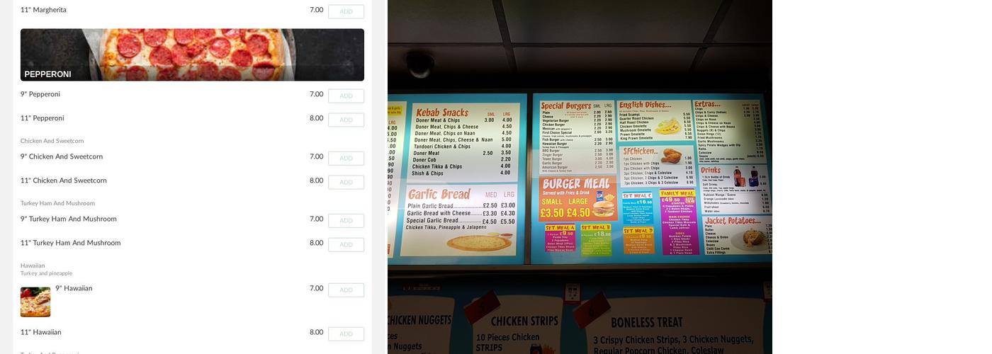 First Choice Takeaway Menu